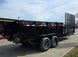 7x20 Hybrid Dump Utility Trailer with 3ft Sides Equipment (2) 7K Axles - SLE Equipment - 9