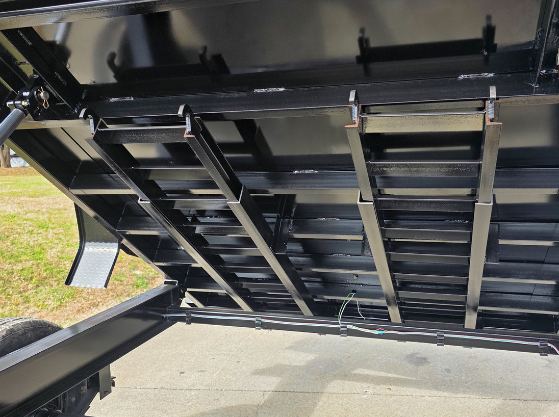 7x20 Hybrid Dump Utility Trailer with 3ft Sides Equipment (2) 7K Axles - SLE Equipment - 18