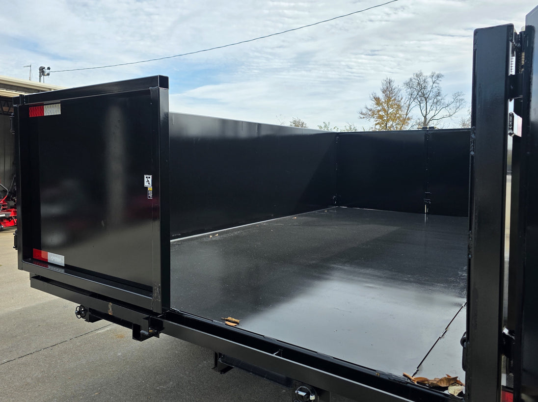 7x20 Hybrid Dump Utility Trailer with 3ft Sides Equipment (2) 7K Axles - SLE Equipment - 16