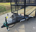 6.4x16 Utility Trailer Straight Deck 4ft Mesh Sides with Basket (2) 3,500lb Axles - SLE Equipment - 15