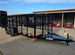 6.4x16 Utility Trailer Straight Deck 4ft Mesh Sides with Basket (2) 3,500lb Axles - SLE Equipment - 2