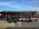 6.4x16 Utility Trailer Straight Deck 4ft Mesh Sides with Basket (2) 3,500lb Axles - SLE Equipment - 5
