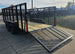 6.4x16 Utility Trailer Straight Deck 4ft Mesh Sides with Basket (2) 3,500lb Axles - SLE Equipment - 9