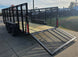 6.4x16 Utility Trailer Straight Deck 4ft Mesh Sides with Basket (2) 3,500lb Axles - SLE Equipment - 9