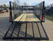 6.4x16 Utility Trailer Straight Deck 4ft Mesh Sides with Basket (2) 3,500lb Axles - SLE Equipment - 22