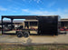 8.5x24 Hybrid Trailer Black with Black Out Package (2) 7000k Axles Right Side