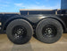 8.5x24 Hybrid Trailer Black with Black Out Package (2) 7000k Axles Tires 