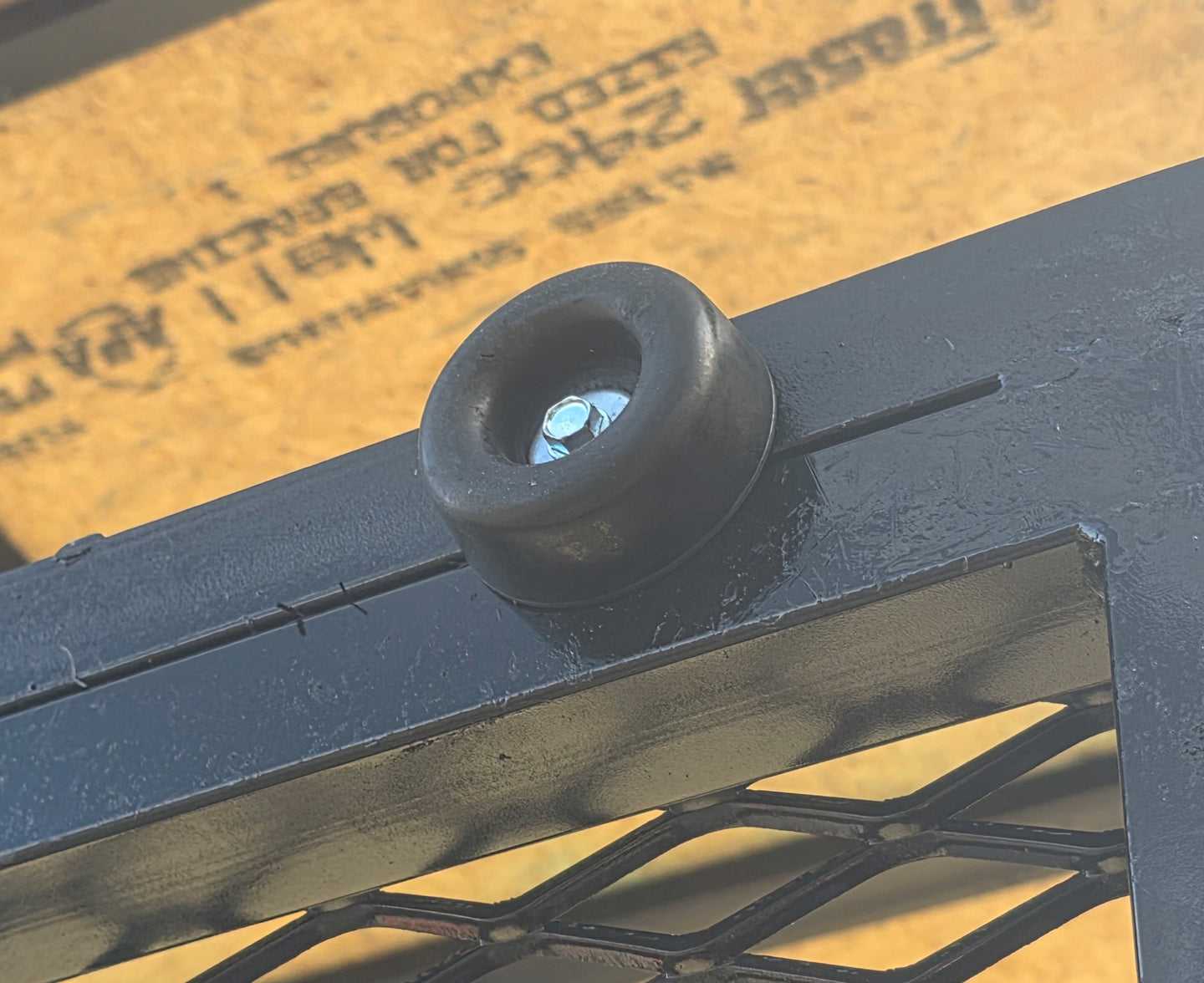 8.5x24 Hybrid Trailer Black with Black Out Package (2) 7000k Axles Rear Gate Rubber Stopper 