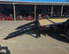 7x14 IBeam Equipment Trailer (2) 5200lb Axles with Stand - Up Ramps 10K GVWR - SLE Equipment - 10