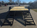 7x14 IBeam Equipment Trailer (2) 5200lb Axles with Stand - Up Ramps 10K GVWR - SLE Equipment - 9
