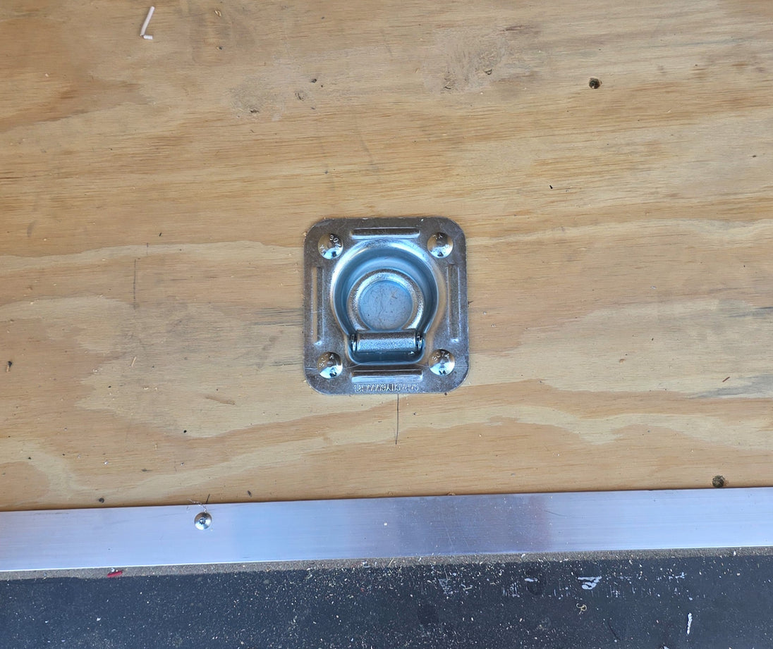 8.5x20 Black V-Nose Enclosed Trailer with Silver ATP (2) 52000lb Axles D-Ring