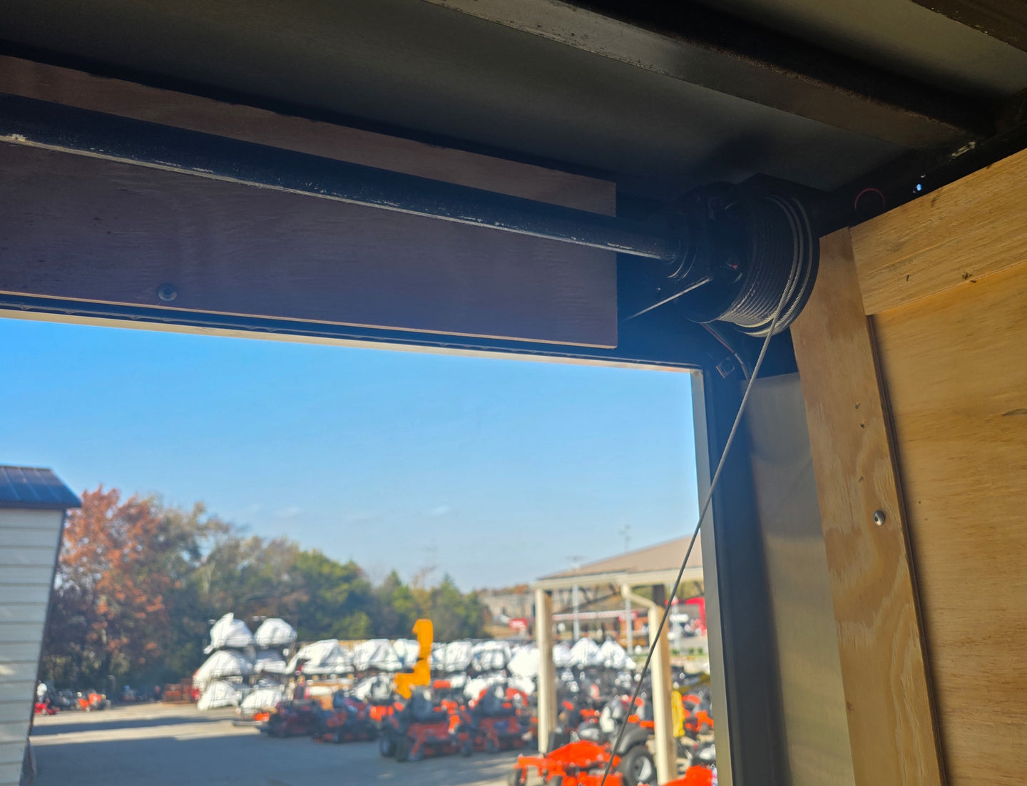 8.5x20 Black V-Nose Enclosed Trailer with Silver ATP (2) 52000lb Axles Ramp Spring System