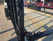 6.4x18 Straight Deck Utility Trailer with Side Gate (2) 3,500lb Axle Front Gate Chain