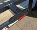 6.4x18 Straight Deck Utility Trailer with Side Gate (2) 3,500lb Axle Tire Mount