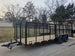 7x20 Dovetail Utility Trailer 4ft Mesh Sides (2) 3,500lb Axles - SLE Equipment - 2