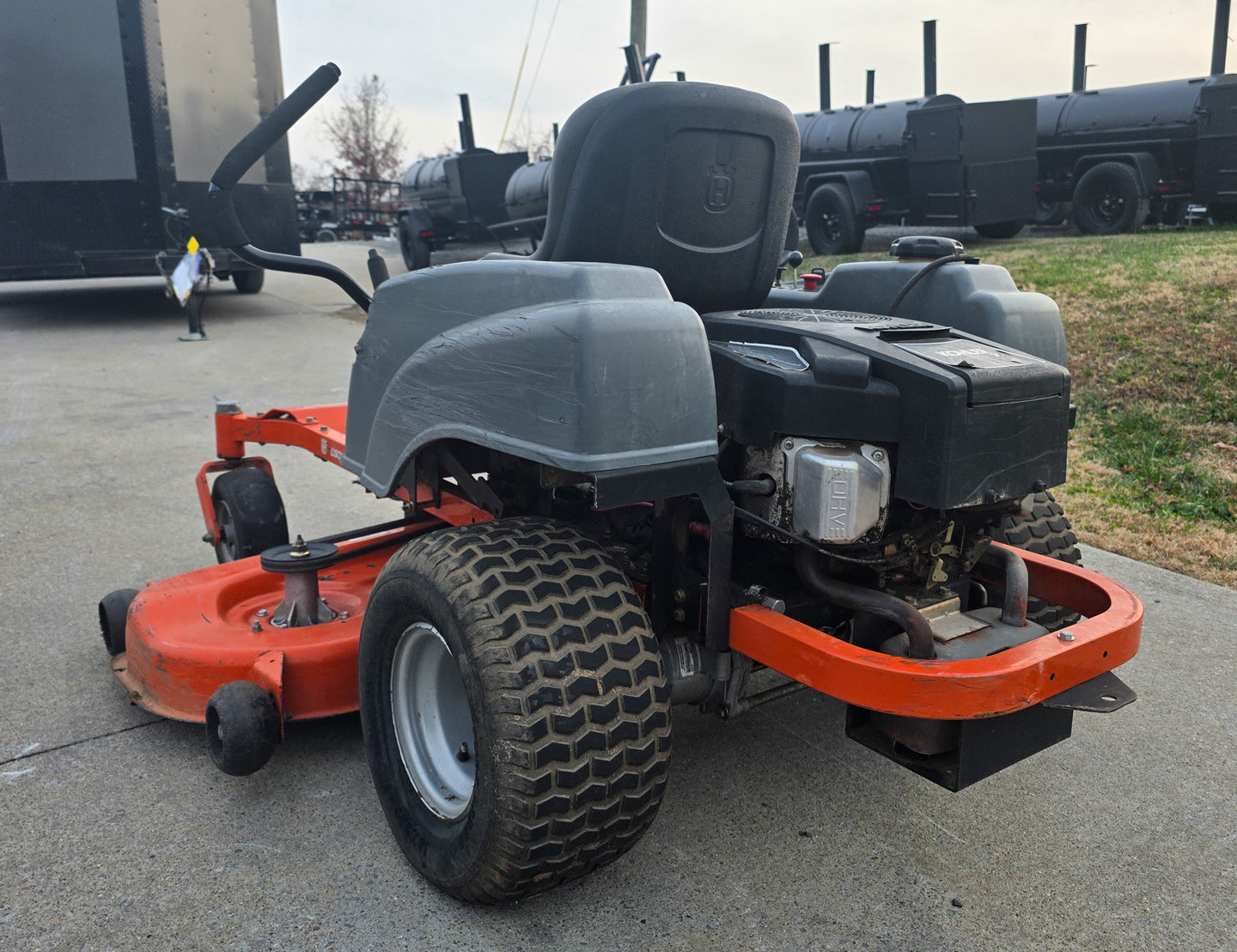 Used- RZ5424 54' Zero Turn Mower 54' 24HP KOH Left Rear
