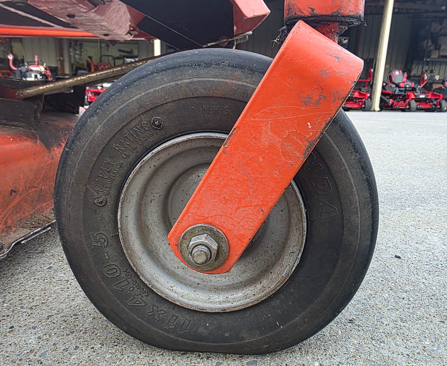 Used- RZ5424 54' Zero Turn Mower 54' 24HP KOH Front Wheel