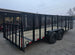 7x20 Dovetail Utility Trailer 4ft Mesh Sides (2) 3,500lb Axles - SLE Equipment - 10