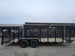 7x20 Dovetail Utility Trailer 4ft Mesh Sides (2) 3,500lb Axles - SLE Equipment - 5