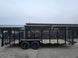 7x20 Dovetail Utility Trailer 4ft Mesh Sides (2) 3,500lb Axles - SLE Equipment - 5