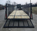 7x20 Dovetail Utility Trailer 4ft Mesh Sides (2) 3,500lb Axles - SLE Equipment - 12