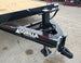 8.5x20 I-Beam Deckover Trailer (2) 7K Axles Stand-Up Ramps 14K GVWR Jack