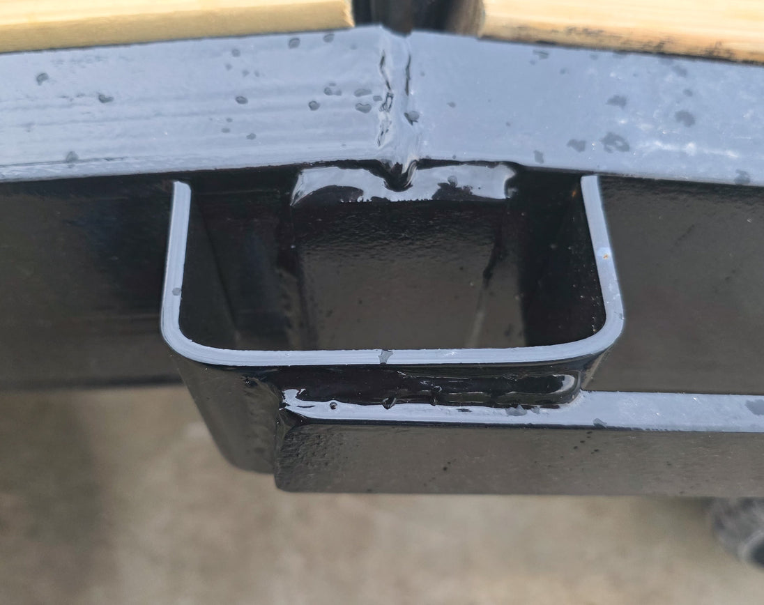 8.5x20 I-Beam Deckover Trailer (2) 7K Axles Stand-Up Ramps 14K GVWR Stake Pocket