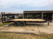 8.5x20 I-Beam Deckover Trailer (2) 7K Axles Stand-Up Ramps 14K GVWR Right Side 