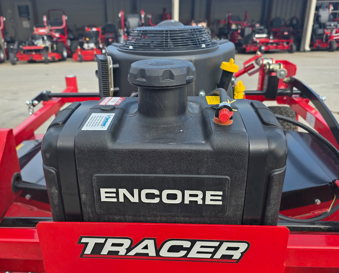 Encore ET72CT724RD 72' Rear Discharge Pull Behind Tracer 22HP Briggs Fuel Tank