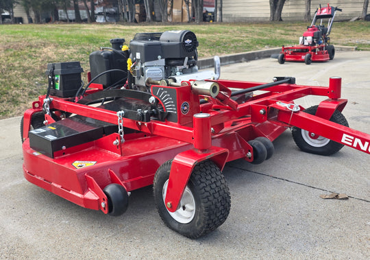 Encore ET72CT724RD 72' Rear Discharge Pull Behind Tracer 22HP Briggs Front Right 