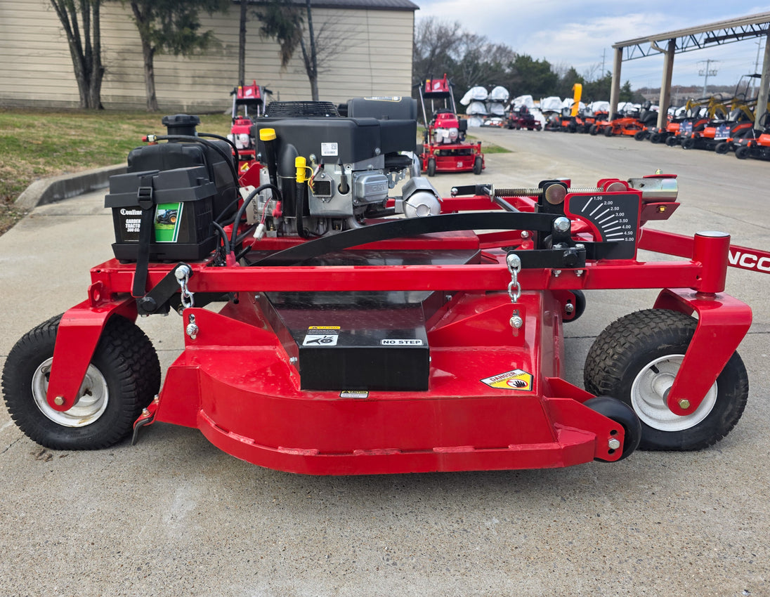 Encore ET72CT724RD 72' Rear Discharge Pull Behind Tracer 22HP Briggs Right Side 