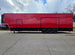 8.5x42 Red Gooseneck Enclosed Trailer Generator Cage with Rear Gullwing (3) 7000k Axles Left ide 