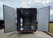 8.5x42 Red Gooseneck Enclosed Trailer Generator Cage with Rear Gullwing (3) 7000k Axles Rear Barn Doors Open