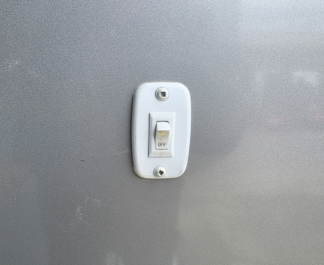 8.5x42 Red Gooseneck Enclosed Trailer Generator Cage with Rear Gullwing (3) 7000k Axles Light Switch