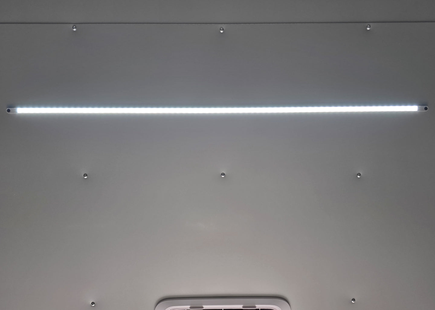 8.5x42 Red Gooseneck Enclosed Trailer Generator Cage with Rear Gullwing (3) 7000k Axles LED Strip Light 