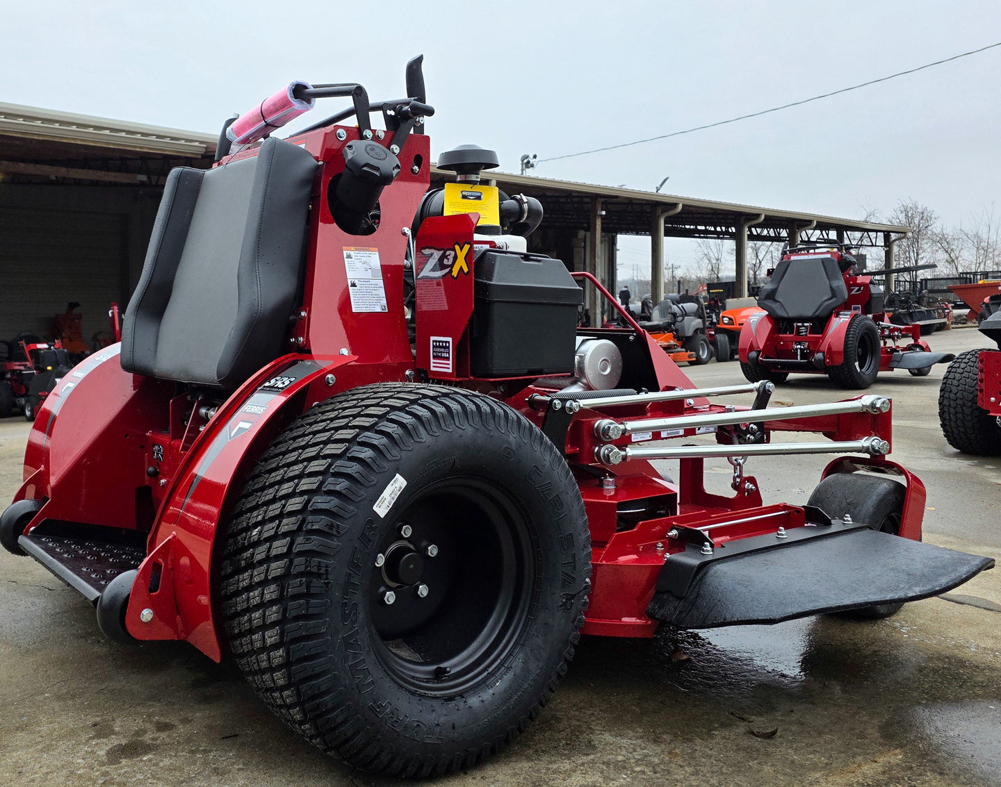 Ferris 5902216 SRS Z3X Soft Ride Stand-On Mower 40HP Vanguard Right Rear 