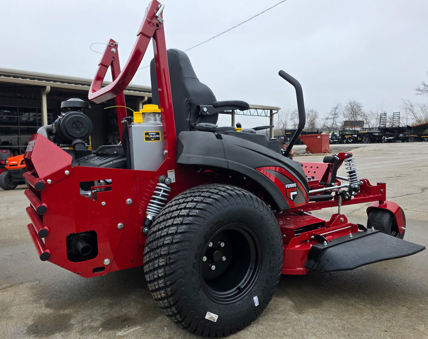 Ferris 5902064 60" ISX3300 Zero Turn Mower 40HP Vanguard Big Block Rear Right Side 