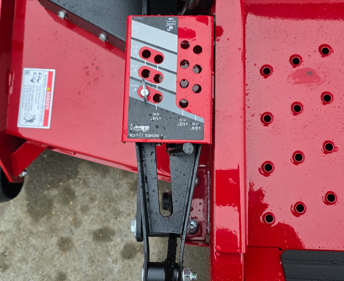 Ferris 500S 5902056 61" Zero Turn Mower 24HP Kawasaki Cutting Height Adjustment 