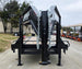 8.5x30 Gooseneck Deckover Dovetail Trailer (2) 10K Axles King Kong Ramps 20K GVWR Front