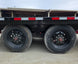 8.5x30 Gooseneck Deckover Dovetail Trailer (2) 10K Axles King Kong Ramps 20K GVWR Tires