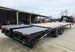 8.5x30 Gooseneck Deckover Dovetail Trailer (2) 10K Axles King Kong Ramps 20K GVWR Right Rear