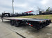8.5x30 Gooseneck Deckover Dovetail Trailer (2) 10K Axles King Kong Ramps 20K GVWR Left Rear