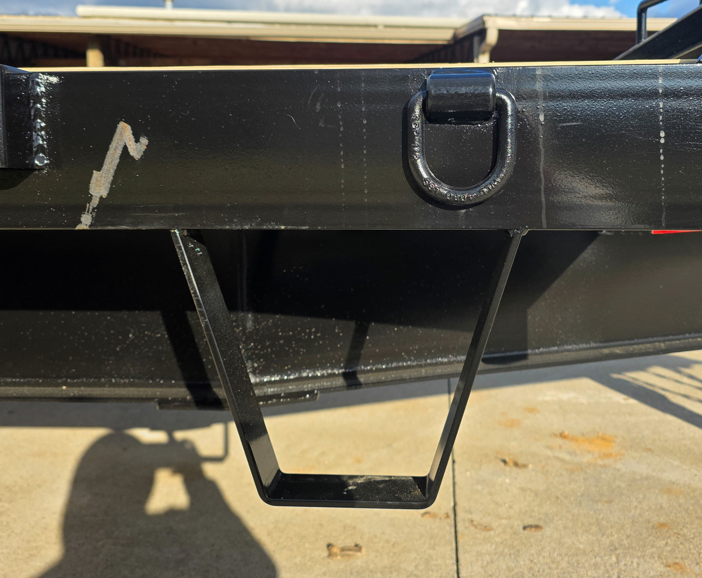 8.5x30 IBeam Deckover Trailer Dovetail (2) 7K Axles King Kong Ramps 14k GVWR Step/ Tie Down