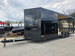 8.5x24 Black Hybrid Enclosed Trailer (2) 5,200lb Axles 10K GVWR Front Left 