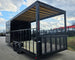 8.5x24 Black Hybrid Enclosed Trailer (2) 5,200lb Axles 10K GVWR Left Rear