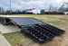 8.5x30 IBeam Deckover Trailer Dovetail (2) 7K Axles King Kong Ramps 14k GVWR Left Rear Ramps Down