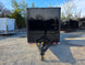 8.5' X 30' Custom Black With Blackout Tailgate Trailer - SLE Equipment - 2