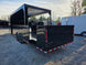 8.5' X 30' Custom Black With Blackout Tailgate Trailer - SLE Equipment - 6