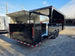 8.5' X 30' Custom Black With Blackout Tailgate Trailer - SLE Equipment - 8