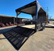 8.5' X 24' Charcoal Enclosed Trailer Hybrid Drone and Equipment Hauler Right Rear Gate Down